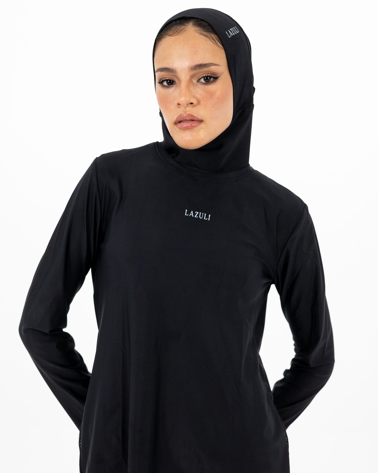 Black Hijab Head Scarf