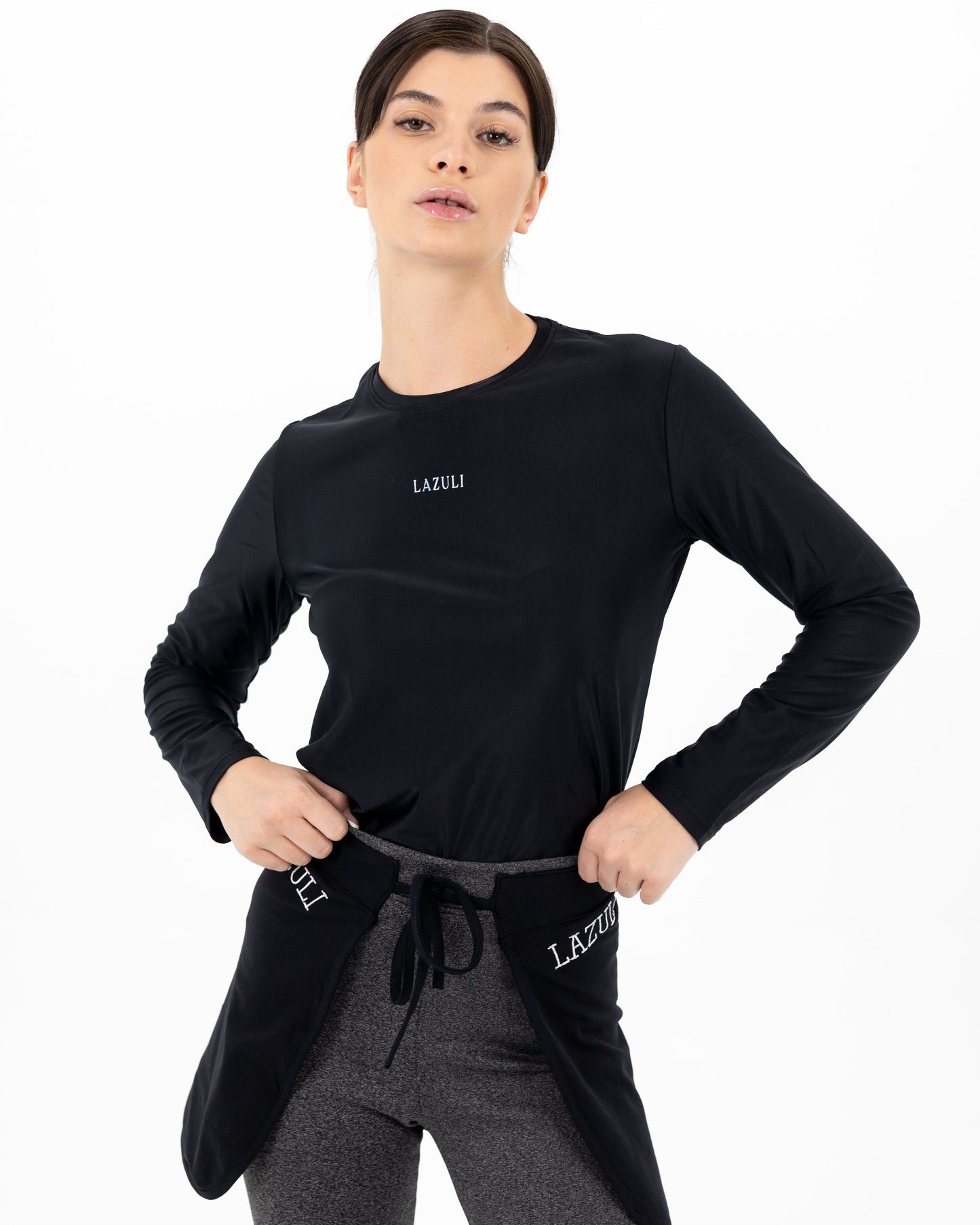 Black Long Sleeve Top