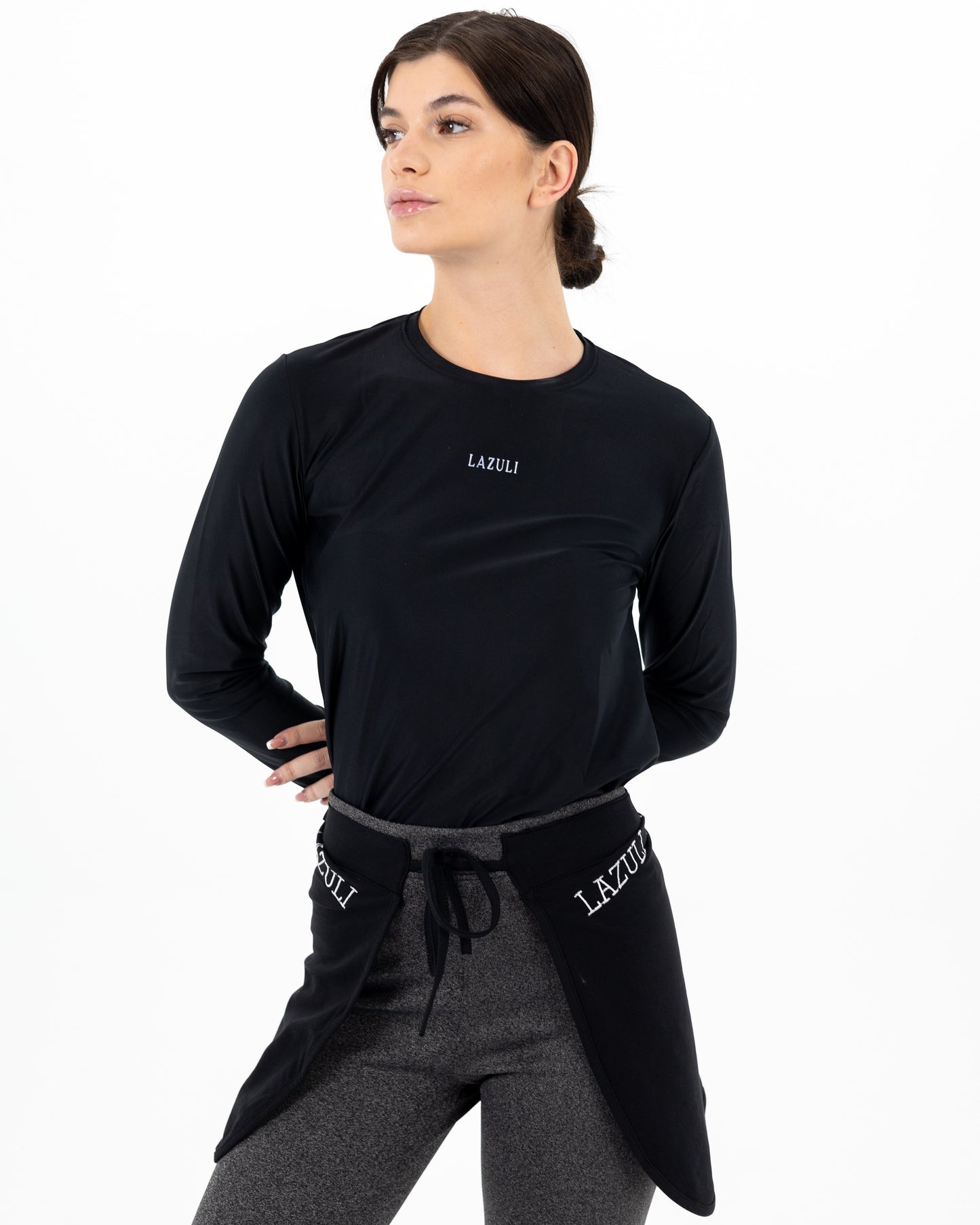 Black Long Sleeve Top