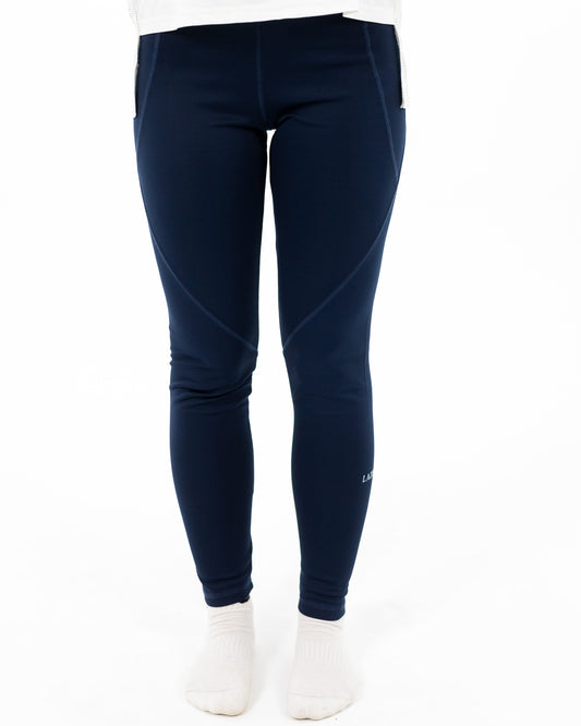 Navy Blue Basic Leggings