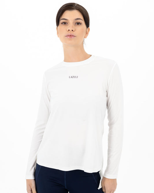 White Long Sleeve Top